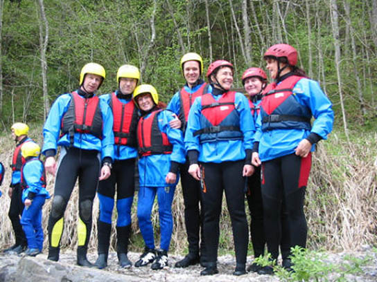 Ein Teil der Crew von Boot 3, Frühstückstreffler und Handballerinnen