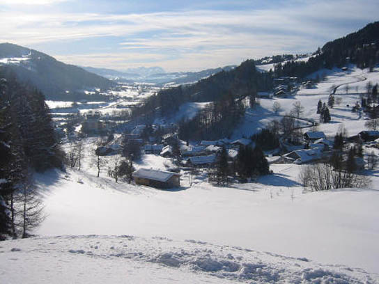 Herrliche Fernsicht bei Föhnwetterlage